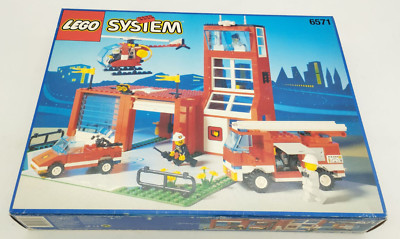 LEGO 6571 Flame Fighters Fire MIB NEW NEU Vintage EOL Feuerwehr Classic Town