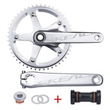 48T 49T guarnitura ingranaggio fisso pedivella bicicletta 165mm Hollowtech bici catena BB