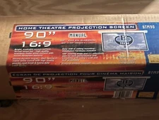 B Tech 90" Home Theatre Projector Screen