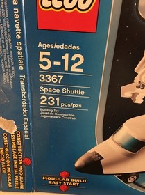 Lego 3367 - Near Complete - Lego City Space Shuttle
