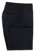 Incotex Midnight Navy Blue Solid Pants - Slim - IN00301633820 