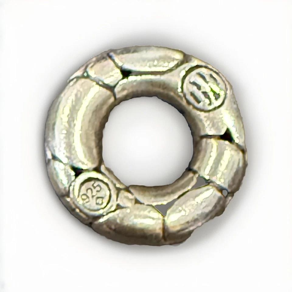 John Hardy | Estate | Plata 925 | Colgante de guijarros de Kali | Pequeño potenciador Foto 2 de 3