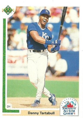 DANNY TARTABULL ROYALS AL ALL STAR #89F - UPPER DECK FINAL EDITION ED NM-MT 1991