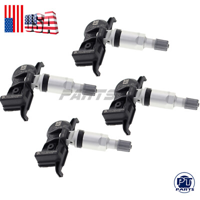 Set 4 PMV-E100 TPMS Tire Pressure Sensor For Toyota AVALON CAMRY  42607-02090 