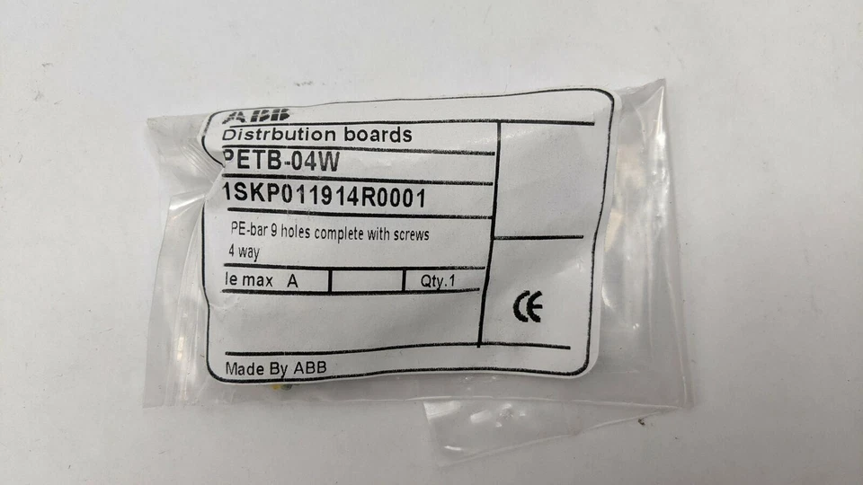 Square D 9 Terminal Ground Bar Kit w/ 4 Way 5-Pack - Image 3 of 4