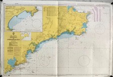 Admiralität 1254 China Gelbes Meer Qingdao Chengshan Jiao Karte Seekarte Marine