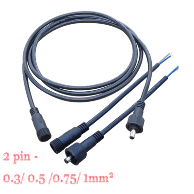GTIWUNG 28 Stücke Universal DC Netzteil Adapter, 5.5x2.1mm DC Buchse Auf Stecker DC Hohlstecker Adapter Mit 2 Stücke Kabel