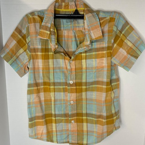 Lot of 4 - Boys Button Front Shirts and Sweater - Picture 4 of 9
