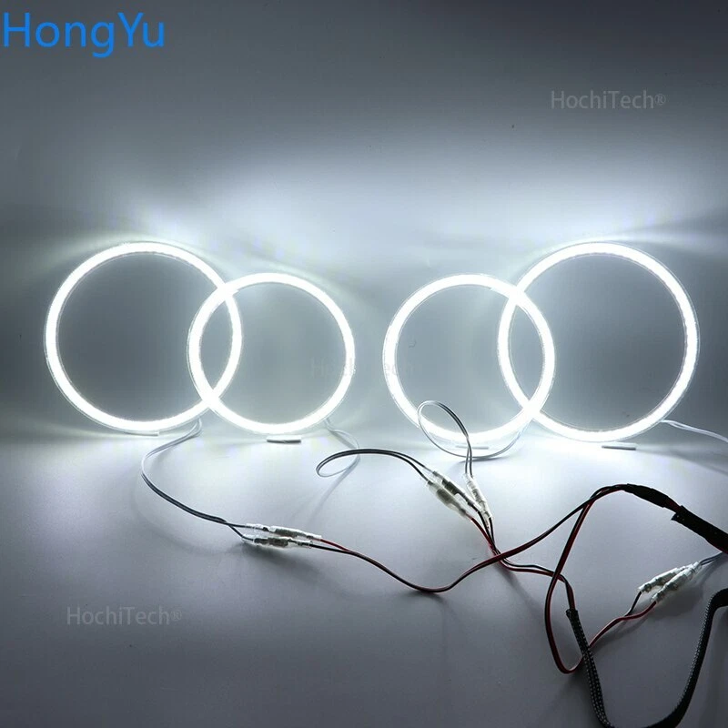 SMD LED Ojos de Ángel Kit Halo Anillo Faro Para Volkswagen VW Multivan T5 2003-09 Foto 4 de 4