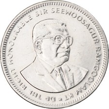 [#1374084] Mauritius, 1/2 Rupee, 2007