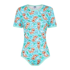 ODU *NEW* Otters Adult Diaper Cover / Bodysuit 
