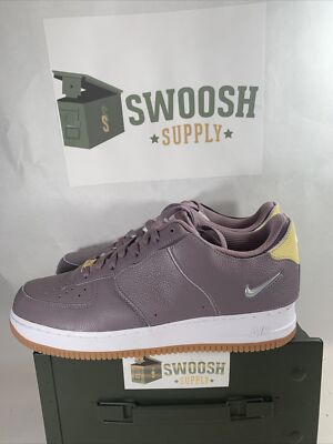 Nike By You ID Air Force 1 Jewel Sz 11.5 Gum Bottom New Leather