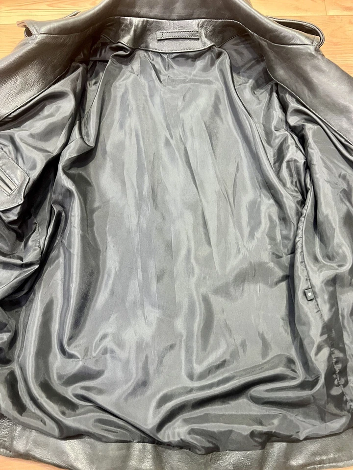 BLK DNM leather Jacket Size S - Image 3 of 4