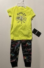 2 Piece Hurley Toddler PJ Set 12 Months NWT