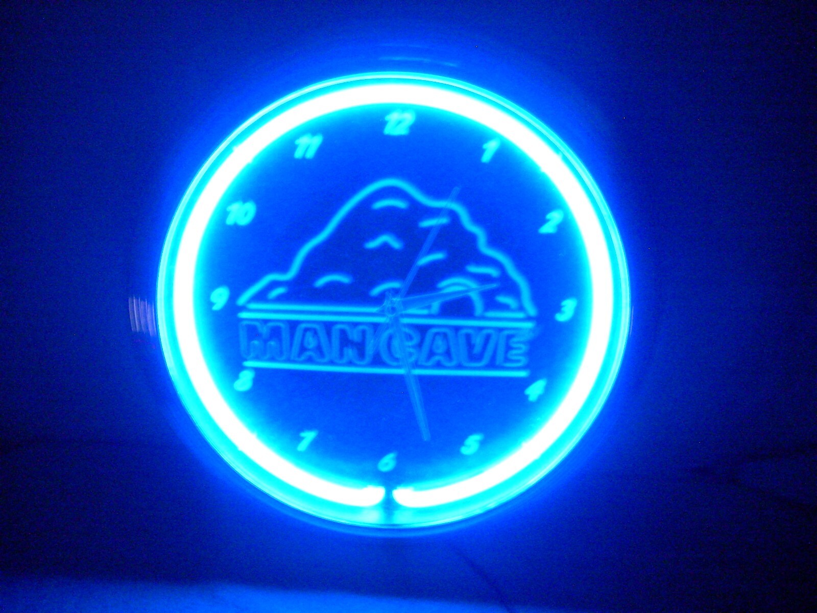 Man Cave Neon Clock