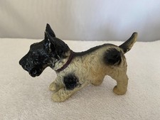 Vintage KT Celluloid Scotty Dog Wind Up Toy Japan Missing Tin Shoe DOG ONLY