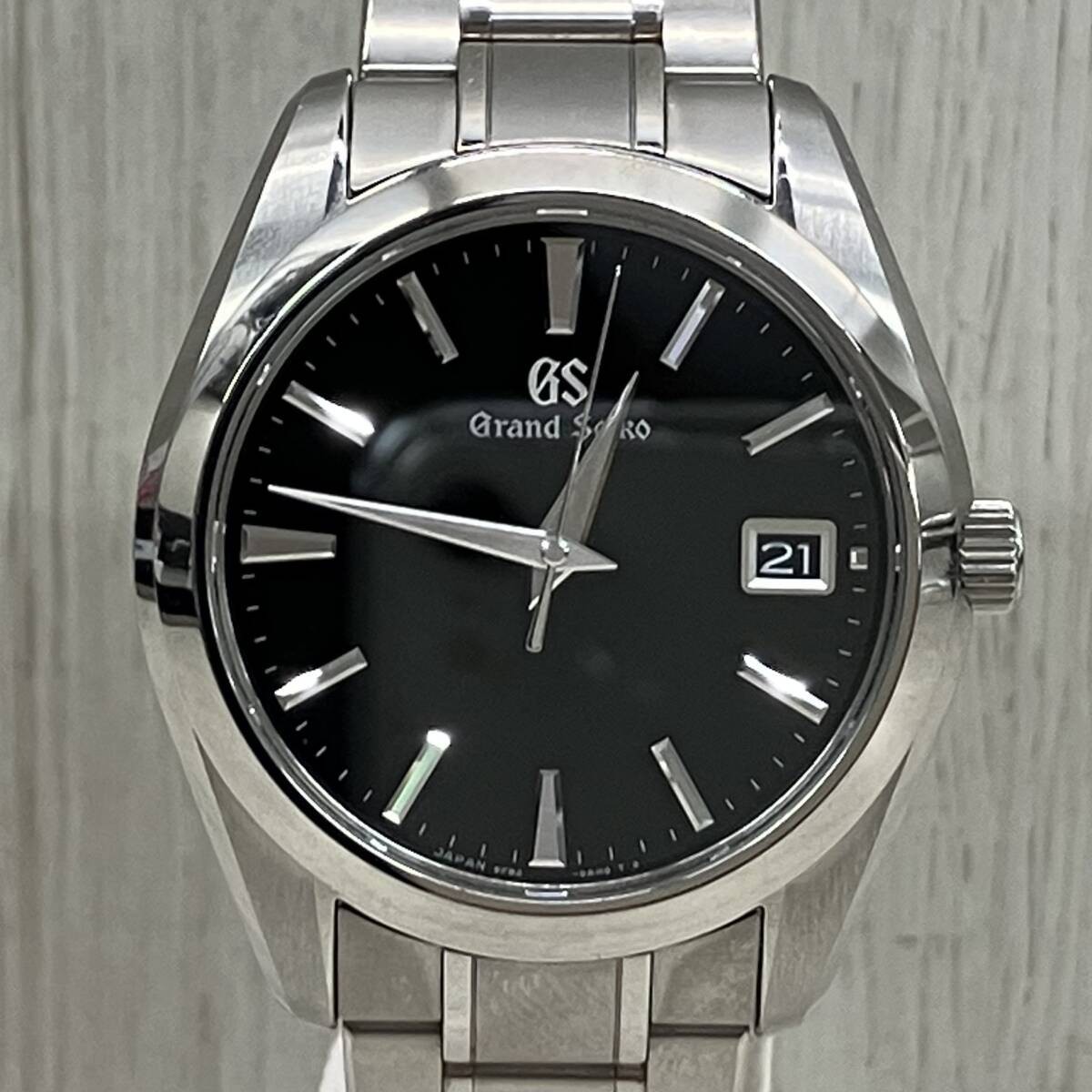 SEIKO Grand Seiko SBGV231/9F82-0AF0 Date black Dial Quartz Men's