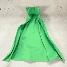 SU-MF-MRMIR: Custom wired green fabric cape for McFarlane Mister Miracle Figure