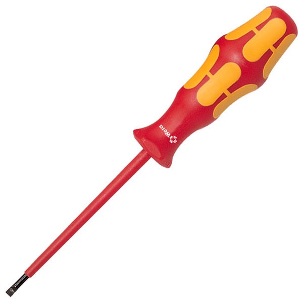 Wera 160 i Kraftform Plus VDE Screwdriver Slotted 5.5 x 125mm