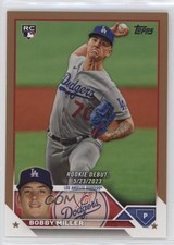 2023 Topps Update Rookie Debut Gold 1953/2023 Bobby Miller #US40 0l7e