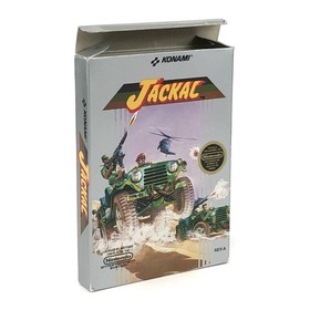 [] North American version Famicom NES Jackal / Jackal / Final Command Red