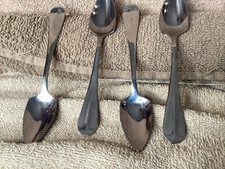 Set of4 Norpro serrated edge grapefruit spoons stainless steel flatware kiwi