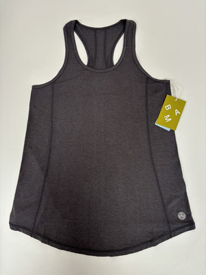 Damen Bam Novea Limitless Split Back Top Fog Grey Größe XS Artikel WZ2626