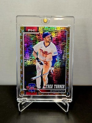 TREA TURNER 2026 Topps Series 1   #322 SPRING TRAINING SSP GOLD #'d/50 PHILLIES
