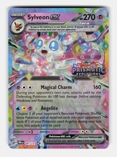 Sylveon ex (Prismatic Evolutions Stamp) 041/131 Holo Pokemon NM