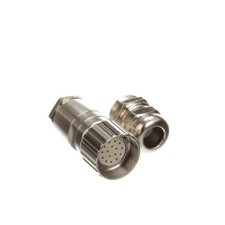 1 pc TURCK CK 16-0 Connector M23 Female Straight 16 Wire PG 13.5 Gland 5-12mm C