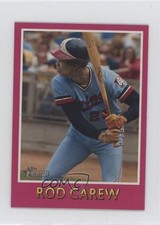 2024 Heritage Mini 1975 Topps Baseball Sensations Rod Carew #75BS-30 HOF 2g8