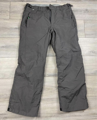 Columbia Convert Men's Snow Pants Gray L Regular 40W 31'' Inseam Ski Snowboard