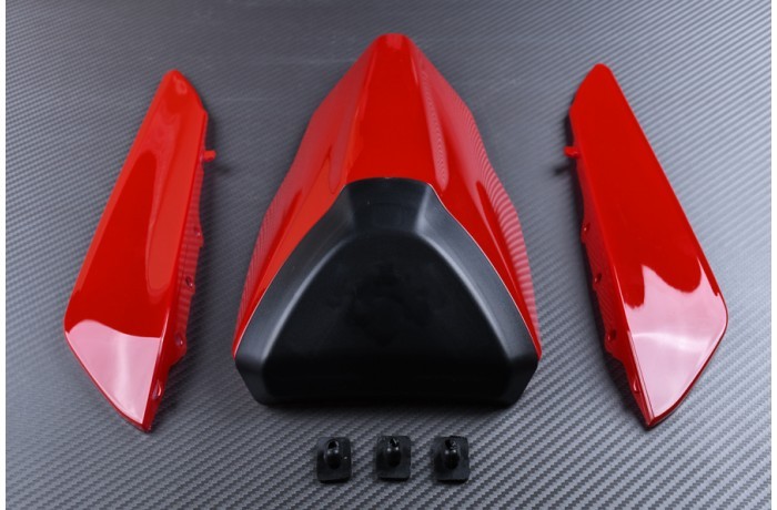 Capot de selle moto rouge dosseret arrière pour Ducati Panigale 1299 ans 2015 2016 2017 2018