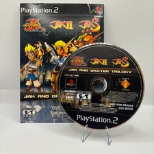 Jak and Daxter Trilogy DVD Movie Not For Resale Playstation 2 PS2 RARE