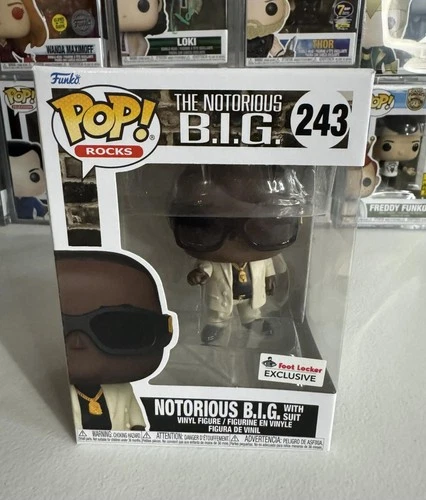 Funko Pop! Rocks Notorious B.I.G. #243 Foot Locker Exclusive Vinyl Figure