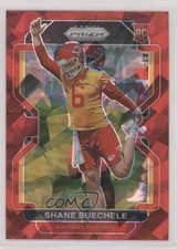 2021 Panini Prizm Rookie Red Ice Prizm Shane Buechele #396 0c6