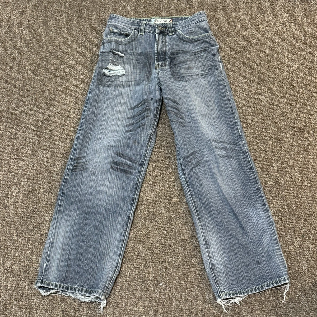 Indigo 30 Denim Jeans for Men in 32 Inseam for sale | eBay