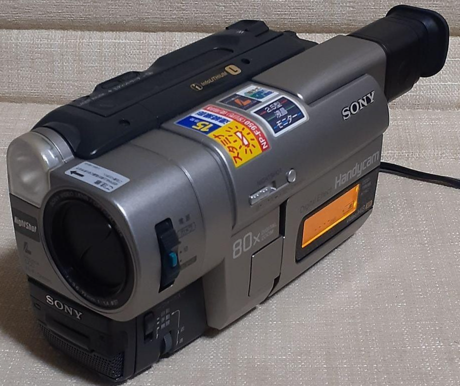 8ミリビデオカメラ CCD-TRV66【動作良好】 Sony CCD-TRV66 Handycam Vision Hi8 Video Camera XR Camcorder Hi-Fi