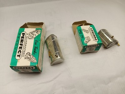 Two Vintage Perfect #22 (1-1/3 Oz) & # 9 (2 Oz) Tanks Model Airplanes