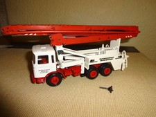 MAN F8 Betonpumpe 3achs "BREITBACH & HOSTADT". uraltes SONDERMODELL. Conrad 1:50