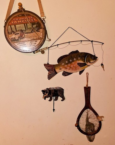 Man Cave Cabin Farm House Decor Lot Of 4