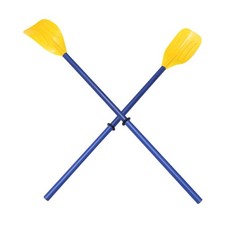 1 Pair of Kayak Paddle PP Boat Paddle Canoe Rafting Detachable Paddle
