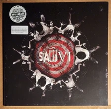 Saw VI - New 2 LP Metallic Silver Sawblade With Blood Red Splatter Vinyl 