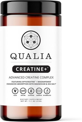 Creatine Supplement Advanced Complex 2 Sources Magnesium Qualia Month Optimized