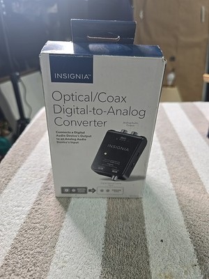 Insignia Optical Coax Digital to Analog Converter NS-HZ313 Brand New On Box