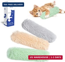 Potaroma Cat Toys Pillows, 3 Pack, Catnip Inside, Indoor Interactive Fun Crink