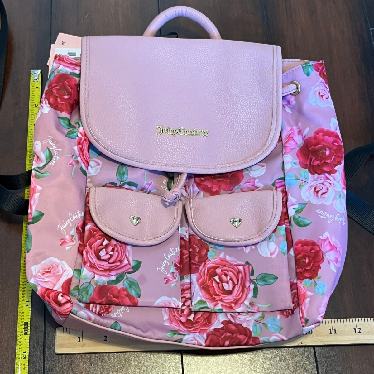 Juicy‎ Couture Women\'s Mauve Romantic Rose Love Club Backpack NWT Juicy Couture Women main image 4