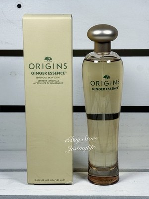 Origins Ginger Essence Sensuous Skin Perfume Scent,Full Size 3.4 Oz/100mL, NIB