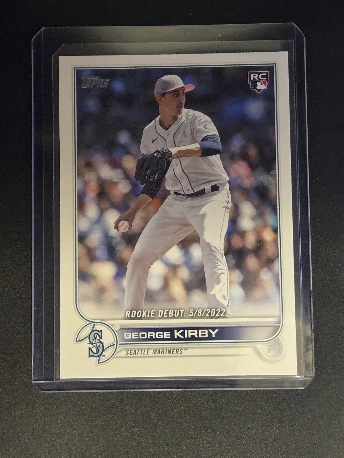 George Kirby RC 2022 Topps Update Rookie Debut Seattle Mariners #US290