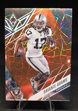 2022 Panini Phoenix - Davante Adams #44 Orange Lazer /75